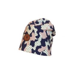 Czapka Army Dot. Szare czapki damskie marki Dreslove, na jesień, z elastanu. Za 63,00 zł.