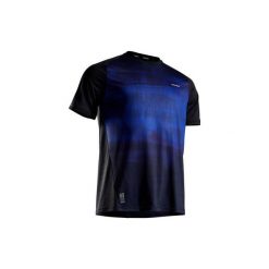 Koszulka TENIS TTS 500 DRY MĘSKA. Niebieskie koszulki męskie ARTENGO, xl, z elastanu, tenisowe. Za 49,99 zł.