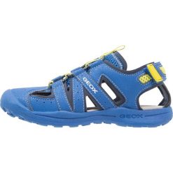 Geox VANIETT BOY Sandały trekkingowe royal/lime. Niebieskie sandały chłopięce Geox, z materiału. Za 199,00 zł.
