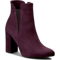 Botki KARINO - 1905/141-F Bordo. Czerwone botki damskie skórzane marki Karino. W wyprzedaży za 239,00 zł.