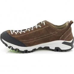 Skórzane buty turystyczne w kolorze brązowym. Brązowe buty trekkingowe męskie Kimberfeel, na sznurówki. W wyprzedaży za 295,95 zł.