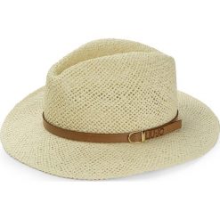 Kapelusze damskie: Kapelusz LIU JO – Cappello Con Cinturi N18288 T0300 Soia 21404