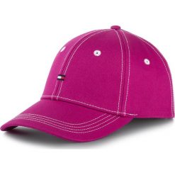 Czapka z daszkiem TOMMY HILFIGER - Bb Cap AW0AW06573 530. Różowe czapki damskie TOMMY HILFIGER, bez wzorów, z bawełny. Za 139,00 zł.