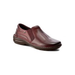 LASOCKI COMFORT RST-4711-01. Czerwone półbuty damskie Lasocki Comfort, bez wzorów, ze skóry, bez obcasa, bez zapięcia. Za 149,99 zł.