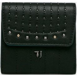 Trussardi Jeans - Portfel. Czarne portfele damskie marki Trussardi Jeans, z jeansu. W wyprzedaży za 229,90 zł.