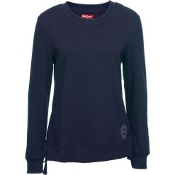 Bluzy damskie: Bluza ze sznurowaniem bonprix ciemnoniebieski