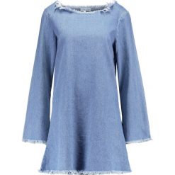 Odzież damska: Liquor N Poker PRARIE BELL SLEEVE Sukienka jeansowa stonewash