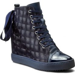 Sneakersy R.POLAŃSKI - 834 Granat 3D. Niebieskie sneakersy damskie marki R.Polański, ze skóry. W wyprzedaży za 299,00 zł.