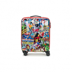 Walizki twarde American Tourister MARVEL LEGENDS 55CM 4R. Szare walizki American Tourister, z motywem z bajki. Za 479,00 zł.