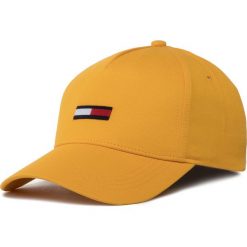Czapka z daszkiem TOMMY JEANS - Tjw Flag Cap AW0AW07222 ZCM. Żółte czapki męskie Tommy Jeans, bez wzorów, z bawełny. Za 139,00 zł.