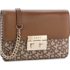 Torebka DKNY - Ann-Sm Flap Shoulde R83E7474 Chino Logo/Vic CVU. Brązowe torebki klasyczne damskie DKNY, ze skóry. Za 639,00 zł.
