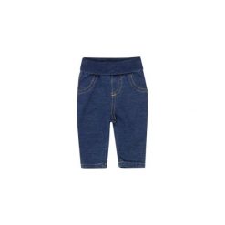 STEIFF Girls Spodnie jeans blue. Niebieskie spodnie niemowlęce marki Steiff, z bawełny. Za 125,00 zł.