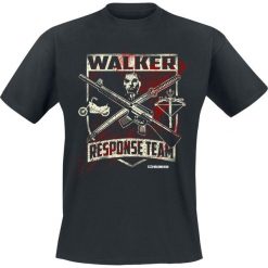 The Walking Dead Walker Response Team T-Shirt czarny. Czarne t-shirty męskie The Walking Dead, l, bez wzorów, bez kołnierzyka. Za 74,90 zł.