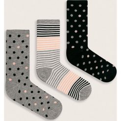 Pepe Jeans - Skarpetki Evelyn (3-pack). Szare skarpetki damskie Pepe Jeans, bez wzorów, z elastanu. Za 69,90 zł.