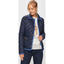 Polo Ralph Lauren - Kurtka. Niebieskie kurtki damskie Polo Ralph Lauren, s, bez wzorów, z poliesteru, krótkie, bez kaptura. Za 1299,00 zł.