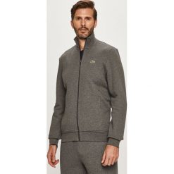 Lacoste - Bluza. Szare bluzy męskie Lacoste, s, z aplikacjami, z elastanu, z kapturem, bez rękawów, bez kaptura. Za 419,90 zł.