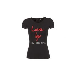 T-shirty z krótkim rękawem Love Moschino ZULA. Czarne t-shirty damskie marki Love Moschino. Za 367,20 zł.