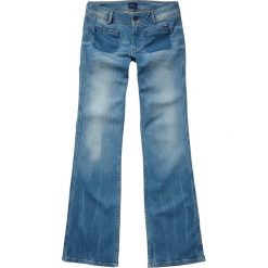 Dżinsy "Jael" - Flared fit - w kolorze niebieskim. Niebieskie jeansy damskie Denim Special, l. W wyprzedaży za 171,95 zł.