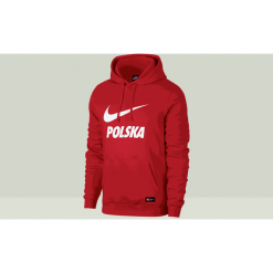 Bluzy męskie: Bluza Nike Polska WC 2018 NSW Hoodie Core (891719-608)