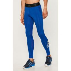 Adidas Performance - Legginsy. Niebieskie spodnie męskie adidas Performance, s, z nadrukiem, z poliesteru. Za 169,90 zł.