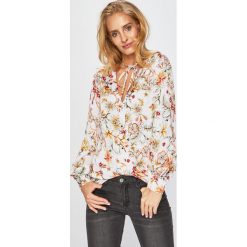 Answear - Koszula. Bluzki damskie ANSWEAR, xs, w kwiaty, z tkaniny, casualowe, bez kołnierzyka, z długim rękawem. W wyprzedaży za 49,90 zł.