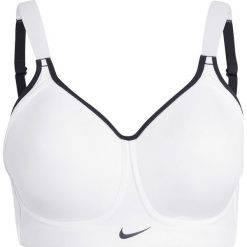 Biustonosze sportowe: Nike Performance HERO Biustonosz sportowy white/black