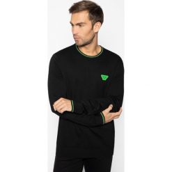 Sweter Emporio Armani 3H1MYD 1MMYZ 0999. Czarne swetry męskie Emporio Armani, xxl, bez wzorów, klasyczne, z klasycznym kołnierzykiem, bez kaptura. W wyprzedaży za 359,00 zł.
