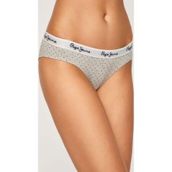 Pepe Jeans - Figi Judy (3-pack). Szare majtki damskie Pepe Jeans, s, bez wzorów, z elastanu. Za 119,90 zł.