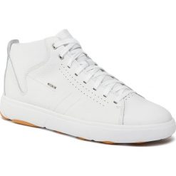 Półbuty GEOX - U Nebula Y B U948FB 00046 C1000 White. Białe półbuty męskie Geox, na co dzień, bez wzorów, ze skóry, eleganckie, bez zapięcia. W wyprzedaży za 459,00 zł.