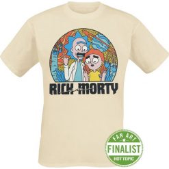 Rick And Morty Mega Seeds T-Shirt beżowy. Czarne t-shirty męskie z nadrukiem marki Caliban, s. Za 42,90 zł.
