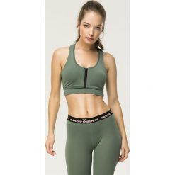 Cardio Bunny - Biustonosz Rita. Zielone biustonosze sportowe damskie Cardio Bunny, s, bez wzorów, z elastanu. W wyprzedaży za 99,90 zł.