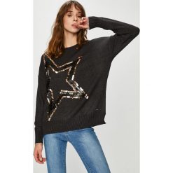 Broadway - Sweter. Szare swetry klasyczne damskie marki Broadway, s, z poliesteru, z okrągłym kołnierzem. W wyprzedaży za 139,90 zł.