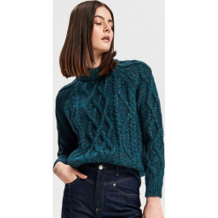 Sweter z domieszką wełny i alpaki - Niebieski. Niebieskie bez kategorii Reserved, s, z wełny. Za 299,99 zł.