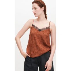 Top z EcoVero™ -. Topy damskie Reserved, bez wzorów, bez kołnierzyka. Za 59,99 zł.