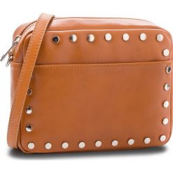 Torebka CREOLE - K10562 Koniak. Brązowe listonoszki damskie marki Creole, ze skóry. W wyprzedaży za 169,00 zł.