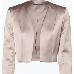 Ambiance - Bolerko damskie, beżowy. Brązowe bolerka i narzutki damskie Ambiance, bez wzorów, z krótkim rękawem. Za 399,95 zł.