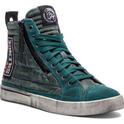 Sneakersy DIESEL - D-Velows Mid Patch Y01819 P1833 T7094 Teal Green. Zielone sneakersy męskie Diesel, na co dzień, bez wzorów, ze skóry, eleganckie, bez zapięcia. W wyprzedaży za 439,00 zł.