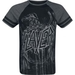 Slayer EMP Signature Collection T-Shirt czarny/szary. Czarne t-shirty męskie z nadrukiem marki Slayer, xxl, z okrągłym kołnierzem. Za 121,90 zł.