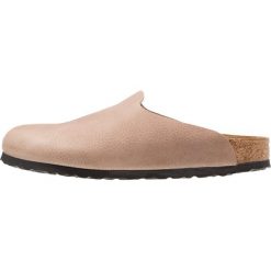 Birkenstock AMSTERDAM Kapcie steer taupe. Różowe kapcie męskie marki Birkenstock, z materiału. W wyprzedaży za 319,20 zł.