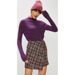 Medicine - Sweter Basic. Brązowe swetry klasyczne damskie MEDICINE, l, z dzianiny, z dekoltem w łódkę. W wyprzedaży za 79,90 zł.