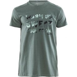 Męski T-shirt Craft Graphic. Szare t-shirty męskie Craft, m, bez wzorów, ze skóry, sportowe, bez kołnierzyka. Za 81,99 zł.