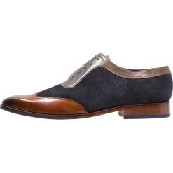Buty wizytowe męskie: Melvin & Hamilton RICO Eleganckie buty mid brown/stone/navy