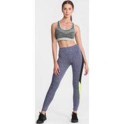 Granatowo-Zielone Legginsy Training Session. Niebieskie legginsy other, l. Za 29,99 zł.