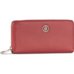 Portfele damskie: Duży Portfel Damski TOMMY HILFIGER – Honey Large Za Wallet AW0AW04281 614