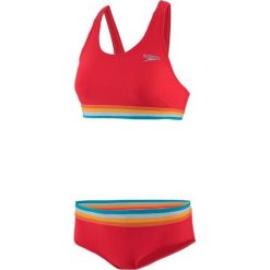 Speedo strój kąpielowy dwuczęściowy damski U-Bk 2Pc AF 34 czerwony. Czerwone stroje kąpielowe damskie Speedo, s, bez wzorów, z materiału, sportowe. Za 205,00 zł.