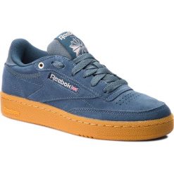 Buty Reebok - Club C 85 Mu CN3864 Deep Sea/Frozen Strawberry. Niebieskie półbuty dziewczęce Reebok, na sznurówki. W wyprzedaży za 269,00 zł.