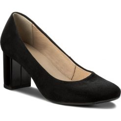Półbuty LASOCKI - WMA-014CP Czarny. Czarne półbuty damskie skórzane marki Lasocki, eleganckie, na obcasie. Za 199,99 zł.