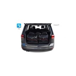 VW TOURAN, 2010- TORBY DO BAGAŻNIKA 5 SZT KJUST - 7043027. Torby podróżne KJUST, bez wzorów, z kauczuku, klasyczne. Za 1309,00 zł.