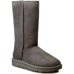 Buty UGG - W Classic Tall II 1016224 W/Gry. Szare kozaki damskie Ugg, na imprezę, ze skóry, przed kolano, bez zapięcia. Za 1259,00 zł.