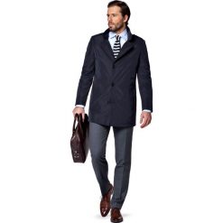 Płaszcz Merano. Płaszcze męskie LANCERTO, m, bez wzorów, z tkaniny, eleganckie, bez kaptura. W wyprzedaży za 299,90 zł.